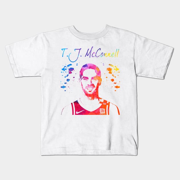 T.J. McConnell Kids T-Shirt by Moreno Art